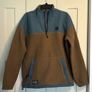 Rip Curl Anti-Series Shadow Half Zip Sweatshirt - Men’s Medium​